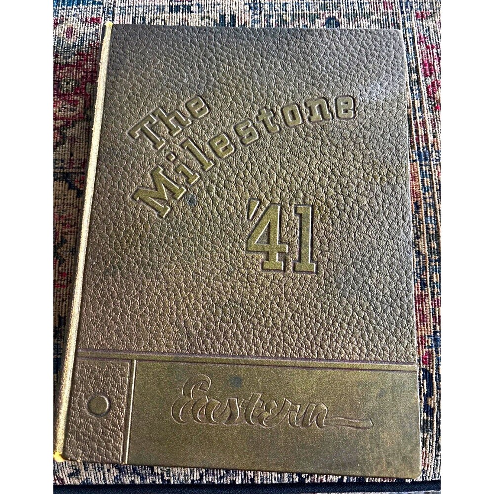 1941 Eastern Kentucky Milestone Yearbook EKU Spider Thurman Undefeated Football